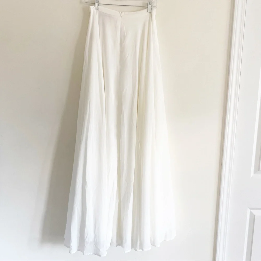 BHLDN Chateau bridal maxi skirt - Picture 6 of 7
